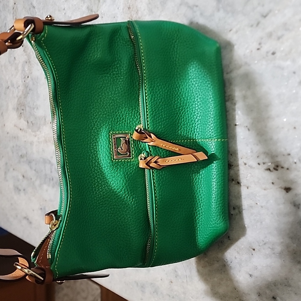 Dooney & Bourke Kelly green shoulder bag